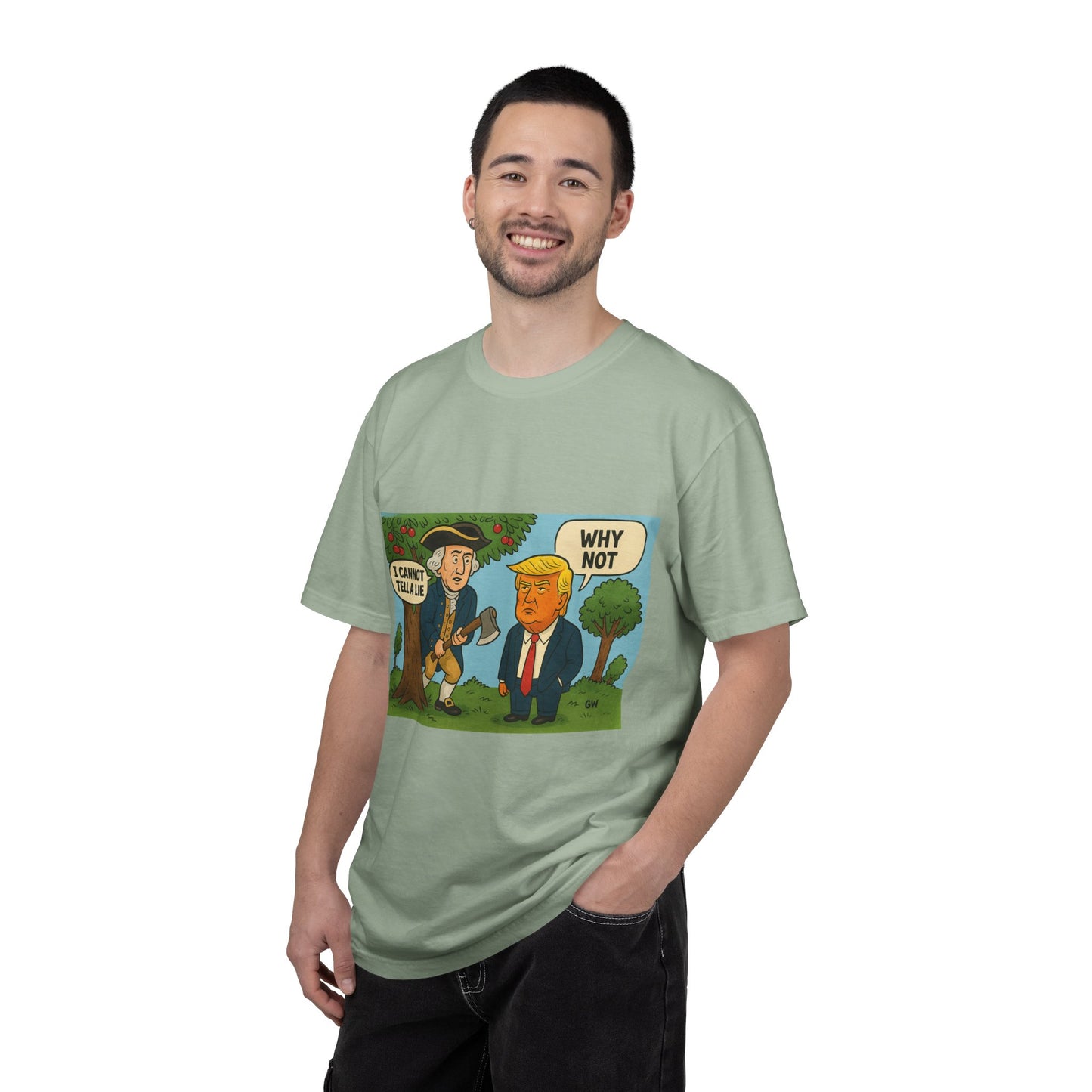 George Washington and Donald Trump tee