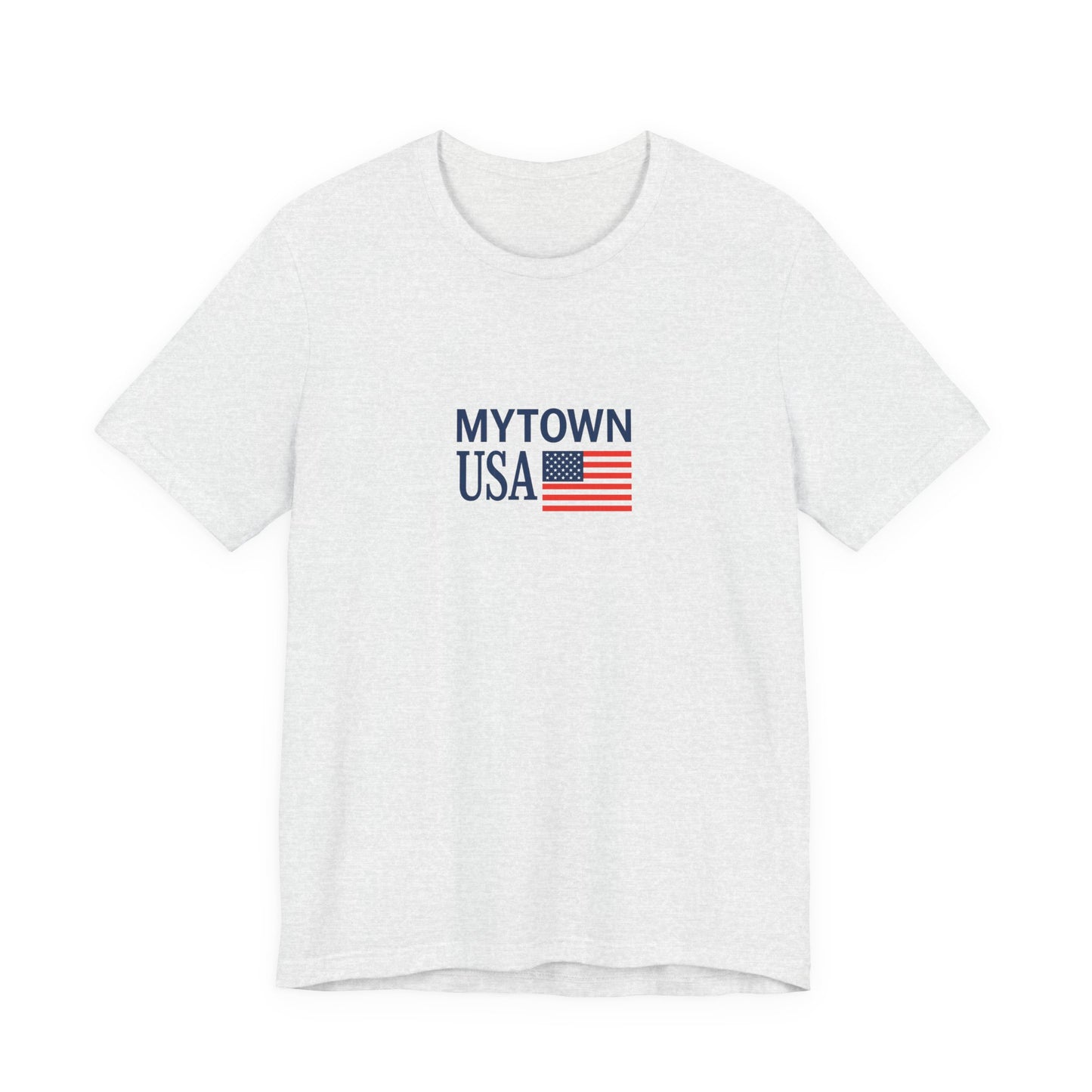 Personalized Mytown Unisex Tee - Custom Town T-Shirt for Travelers, Gifts, Casual Wear, Souvenirs, Family Reunions, Local Pride