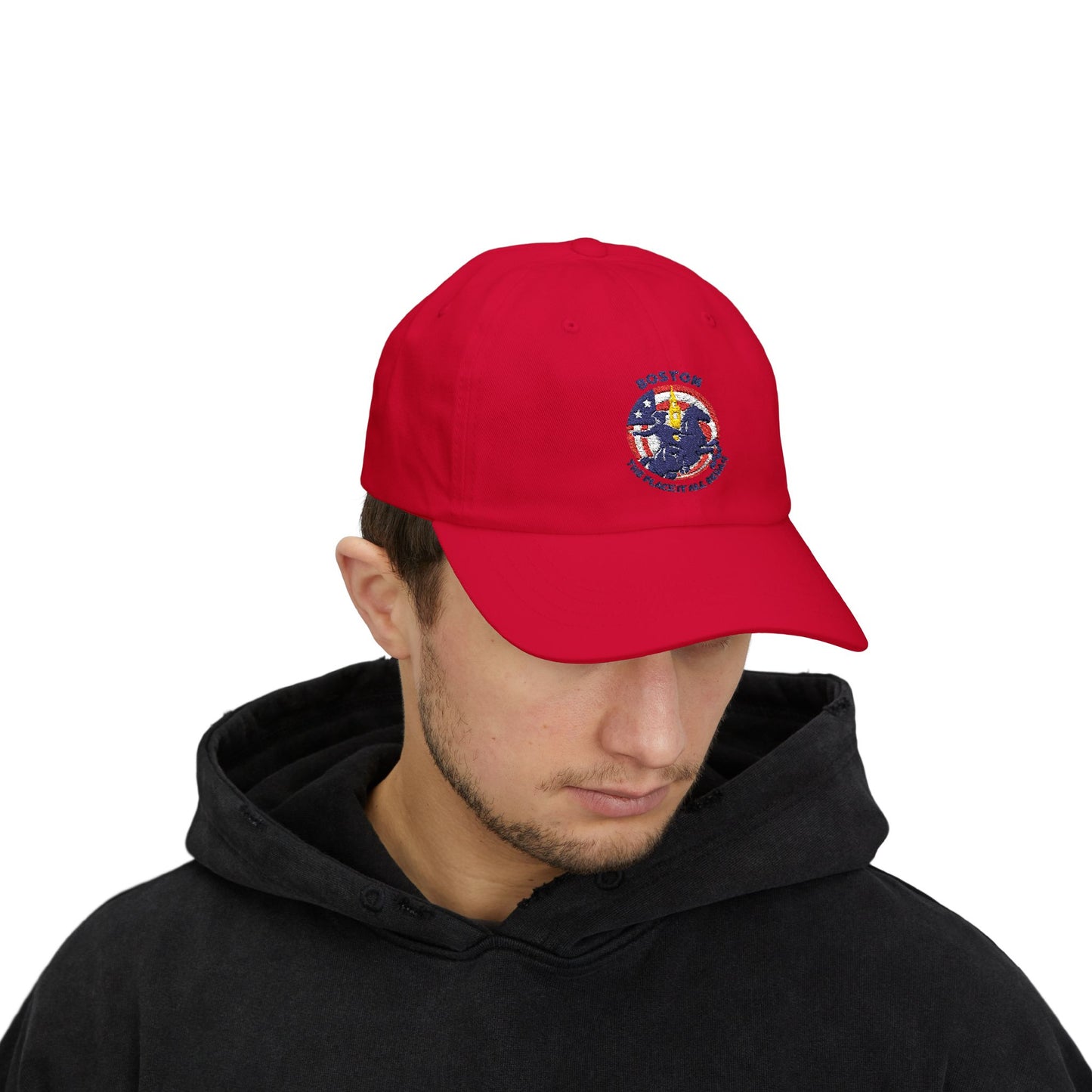 Boston Bean Town Patriotic Dad Cap