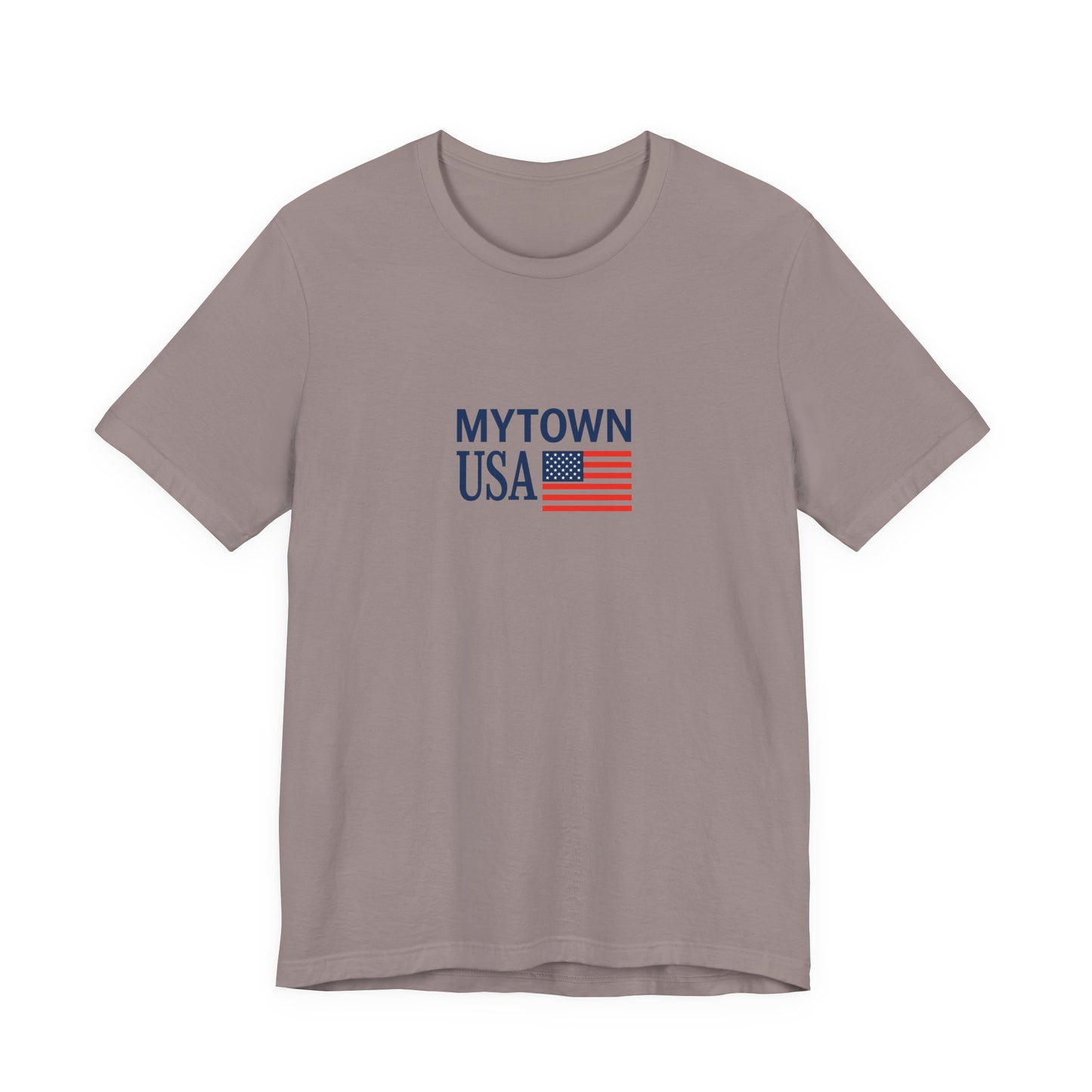 Personalized Mytown Unisex Tee - Custom Town T-Shirt for Travelers, Gifts, Casual Wear, Souvenirs, Family Reunions, Local Pride