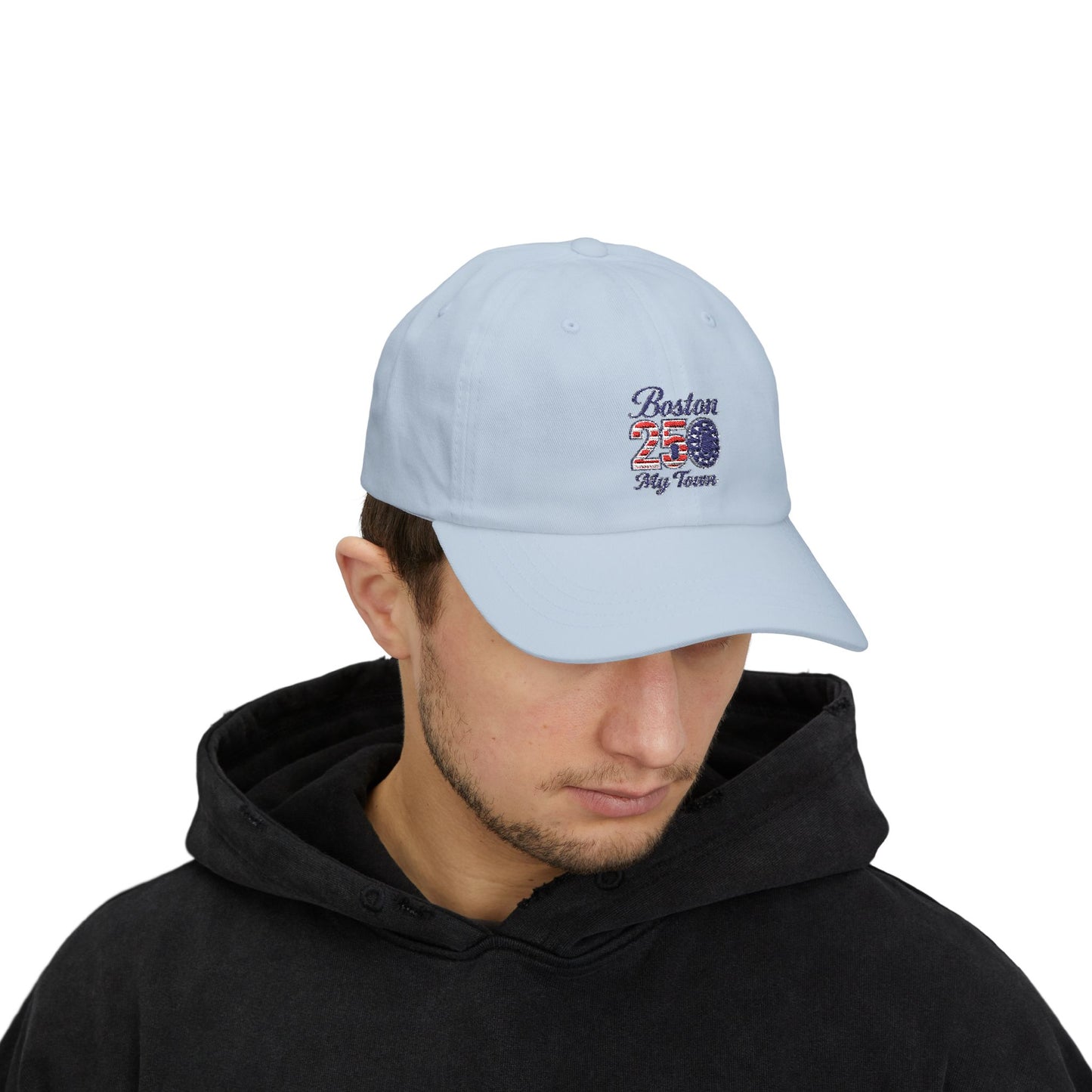 Boston 250 Mytown Patriotic Classic Dad Cap