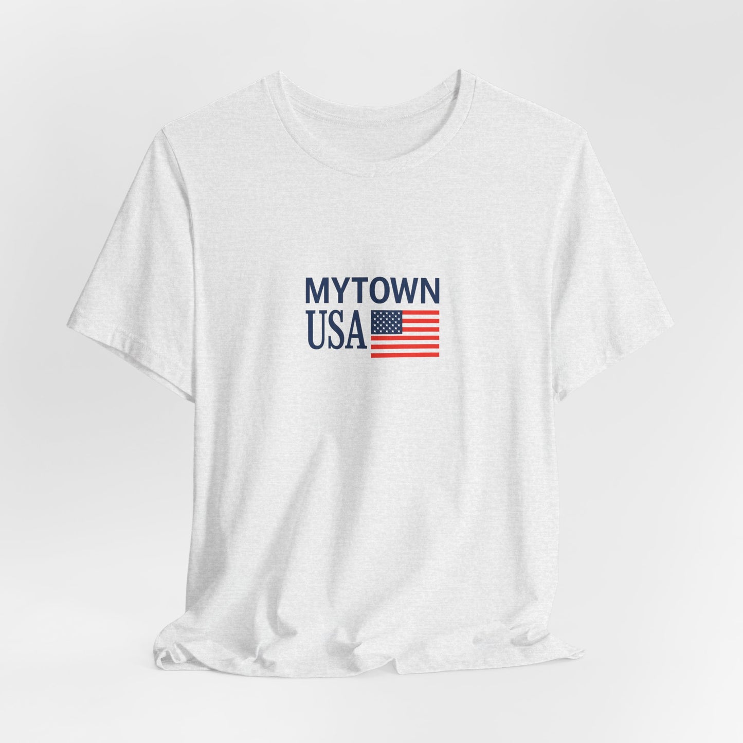Personalized Mytown Unisex Tee - Custom Town T-Shirt for Travelers, Gifts, Casual Wear, Souvenirs, Family Reunions, Local Pride