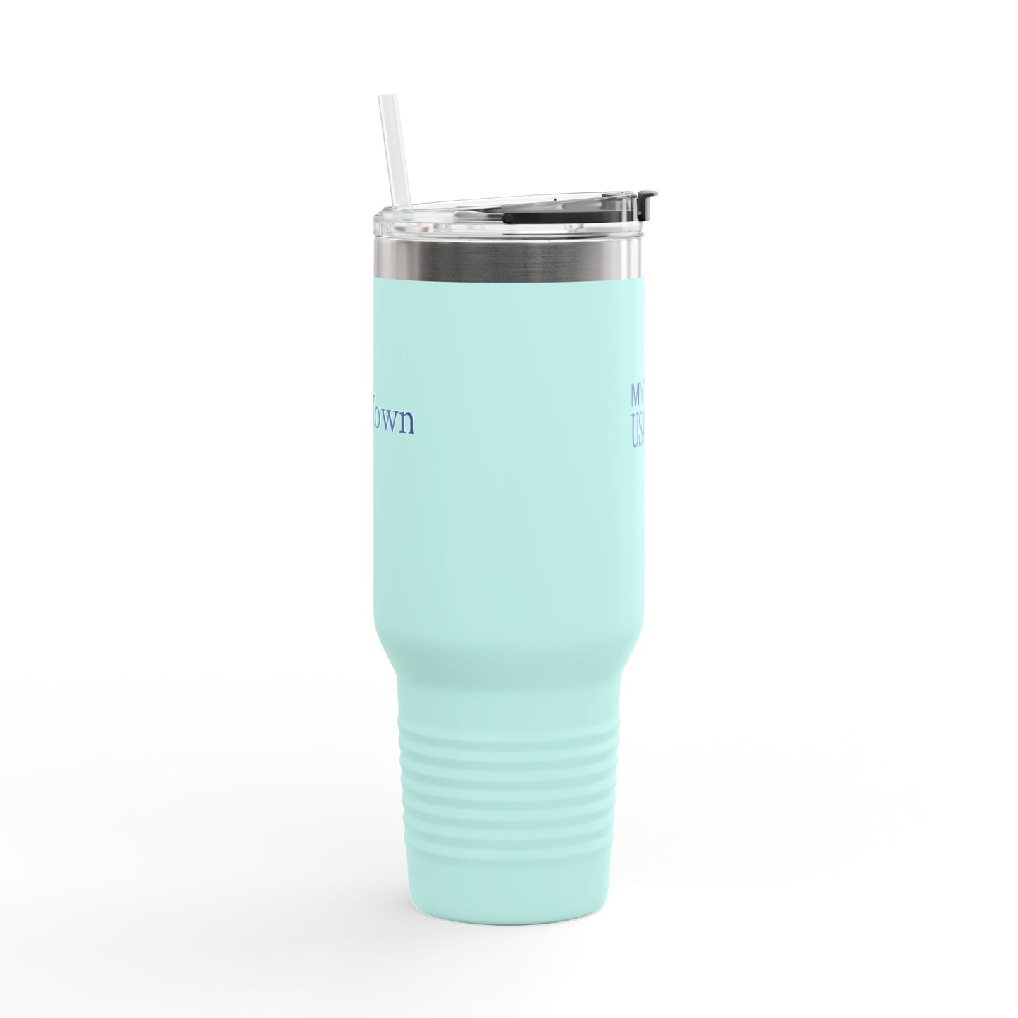 MY TOWN USA 250th CUSTOMIZE ADD YOUR TOWNAmerican Independence 40oz Insulated Travel Mug — Patriotic Jubilee Tumbler