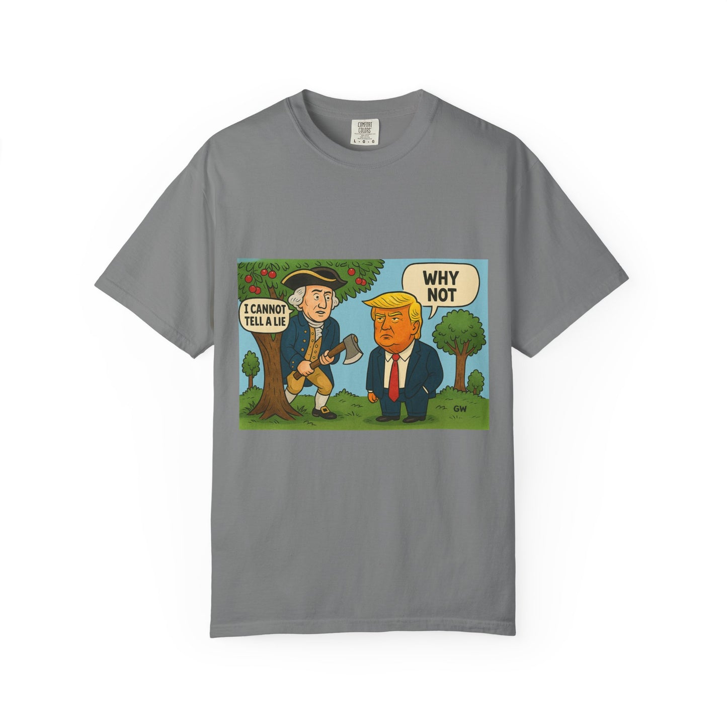 George Washington and Donald Trump tee