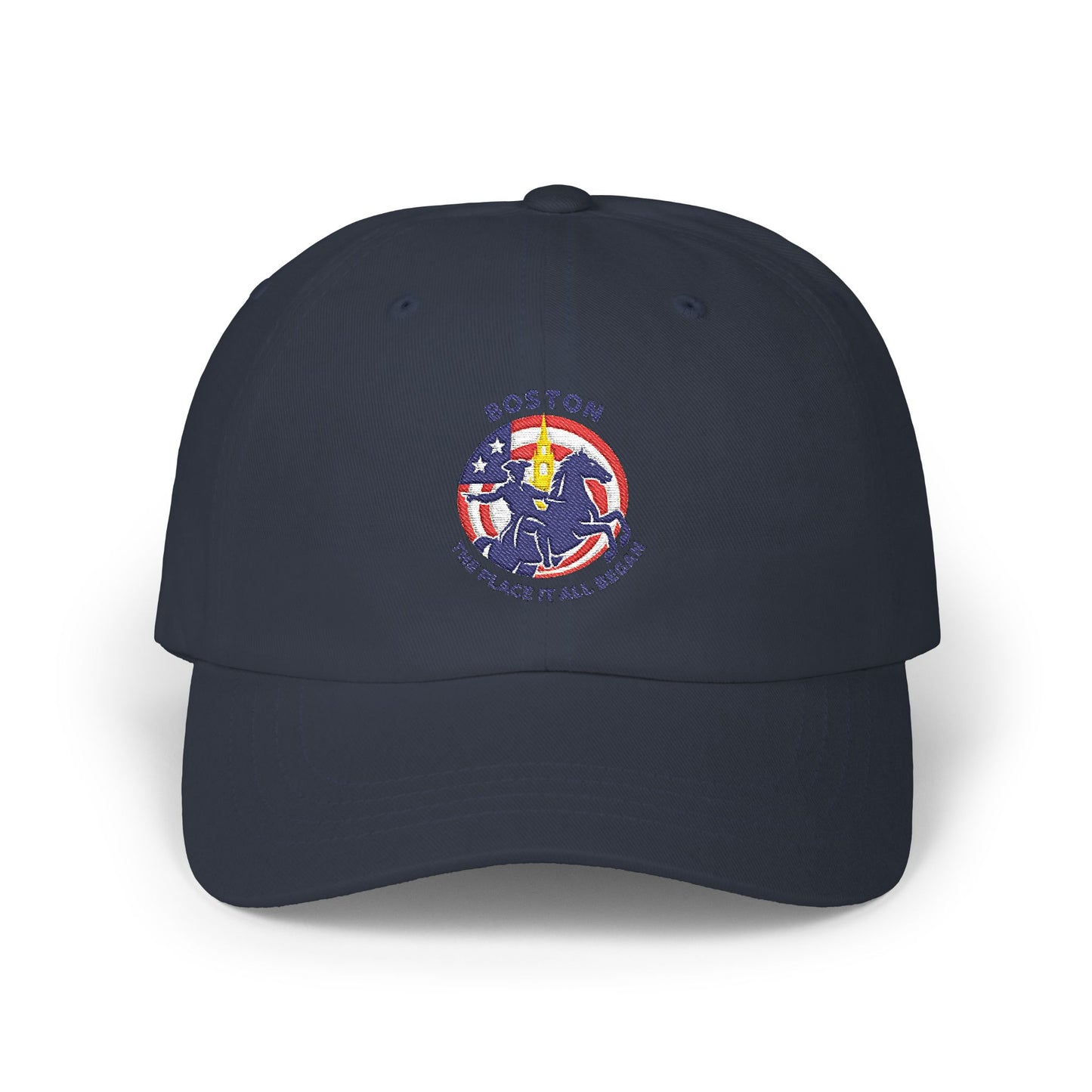 Boston Bean Town Patriotic Dad Cap