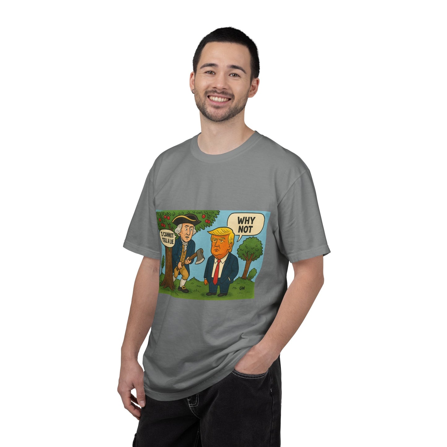 George Washington and Donald Trump tee