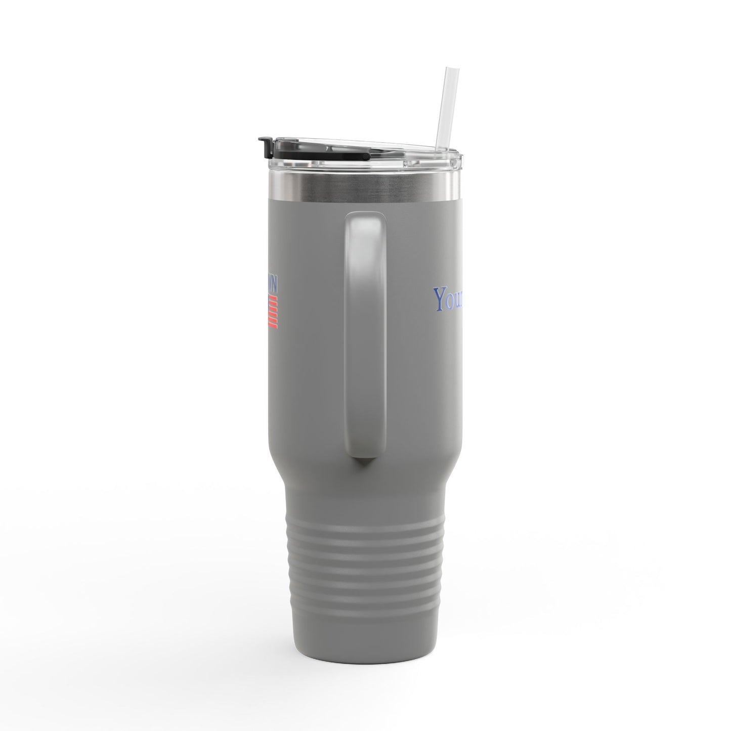 MY TOWN USA 250th CUSTOMIZE ADD YOUR TOWNAmerican Independence 40oz Insulated Travel Mug — Patriotic Jubilee Tumbler