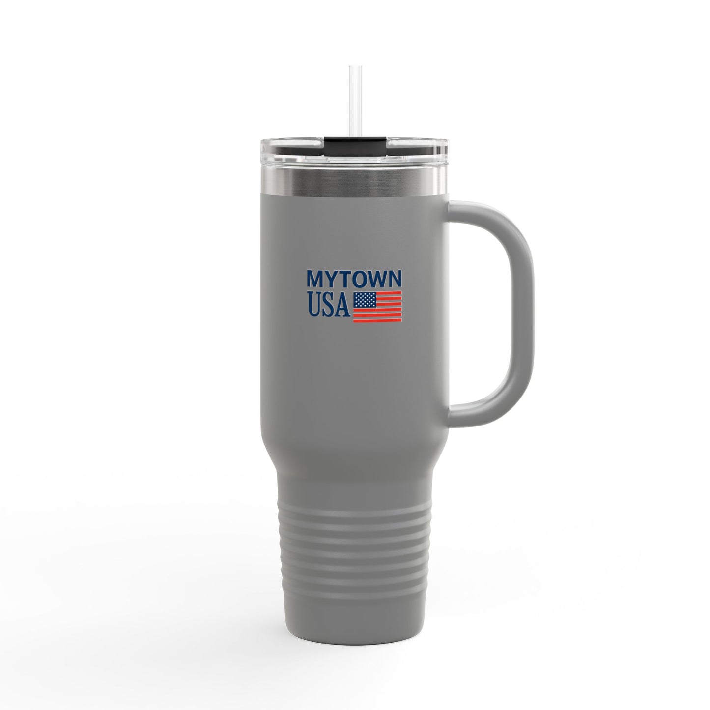 MY TOWN USA 250th CUSTOMIZE ADD YOUR TOWNAmerican Independence 40oz Insulated Travel Mug — Patriotic Jubilee Tumbler