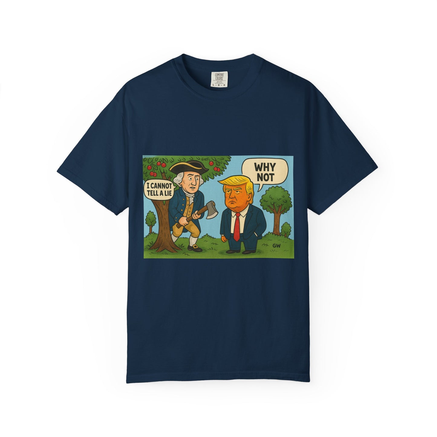 George Washington and Donald Trump tee