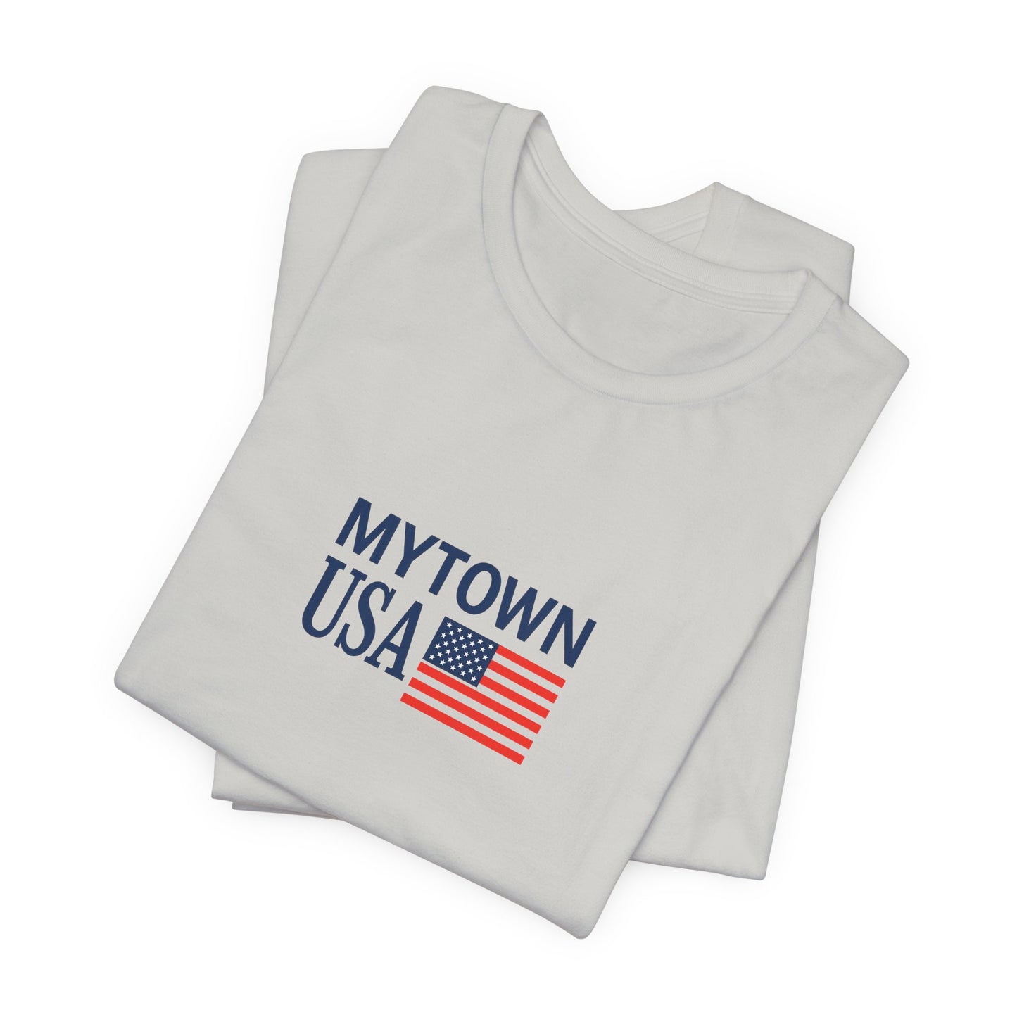 Personalized Mytown Unisex Tee - Custom Town T-Shirt for Travelers, Gifts, Casual Wear, Souvenirs, Family Reunions, Local Pride
