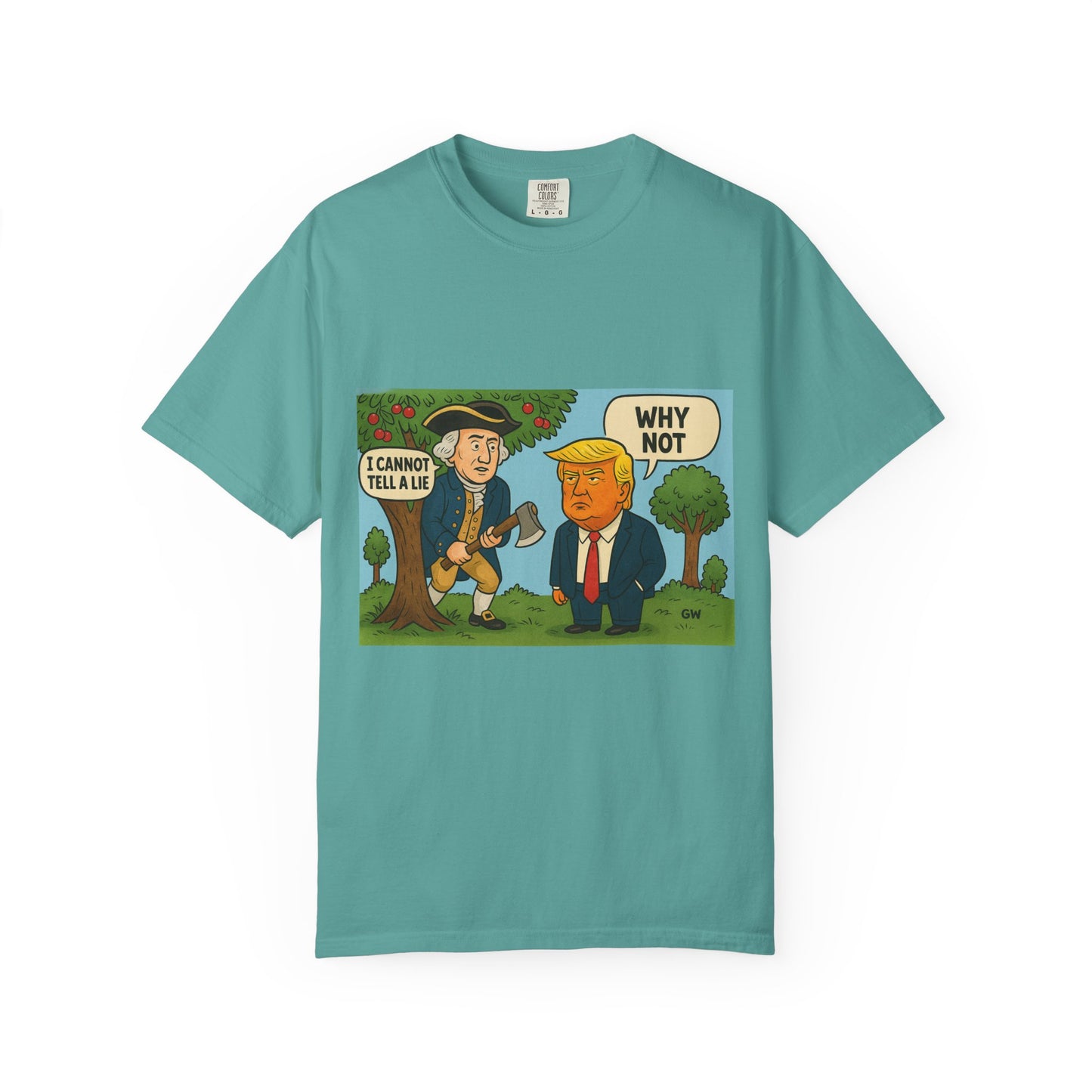 George Washington and Donald Trump tee