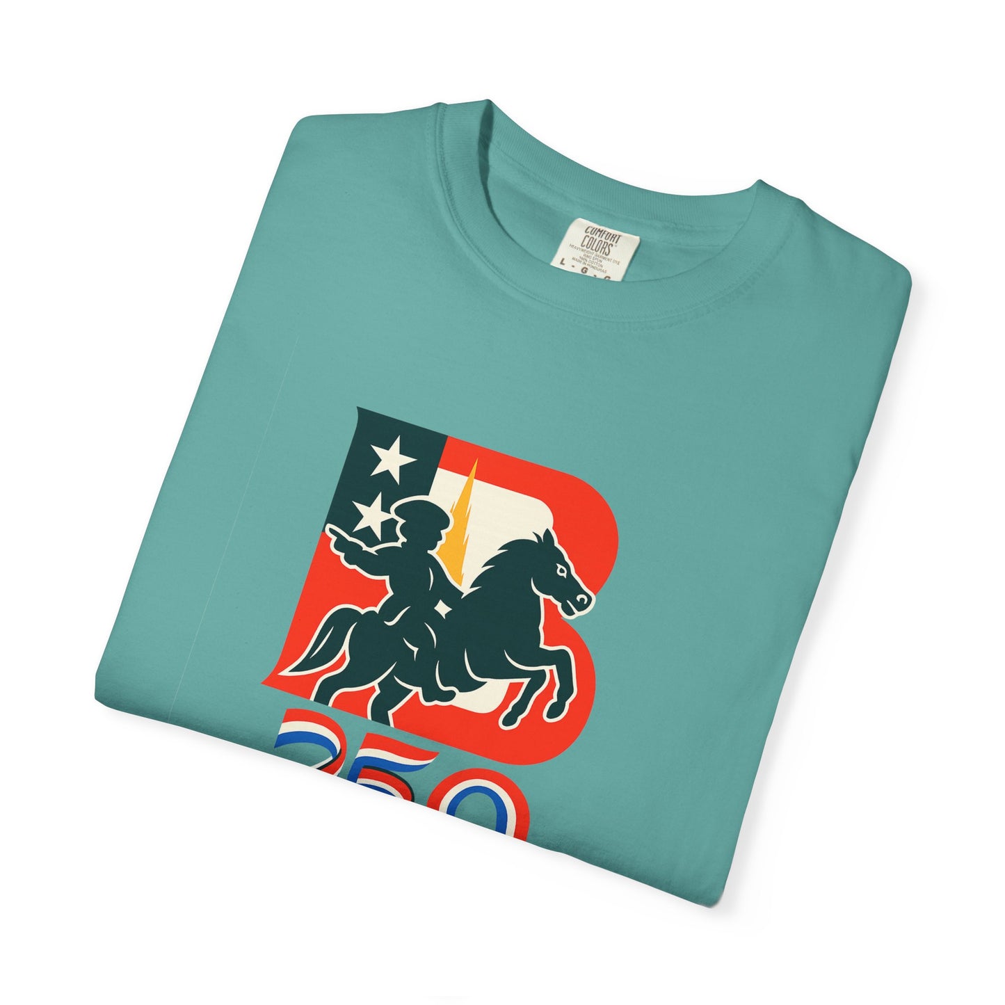Boston 250 years — Patriotic Rider Graphic Tee
