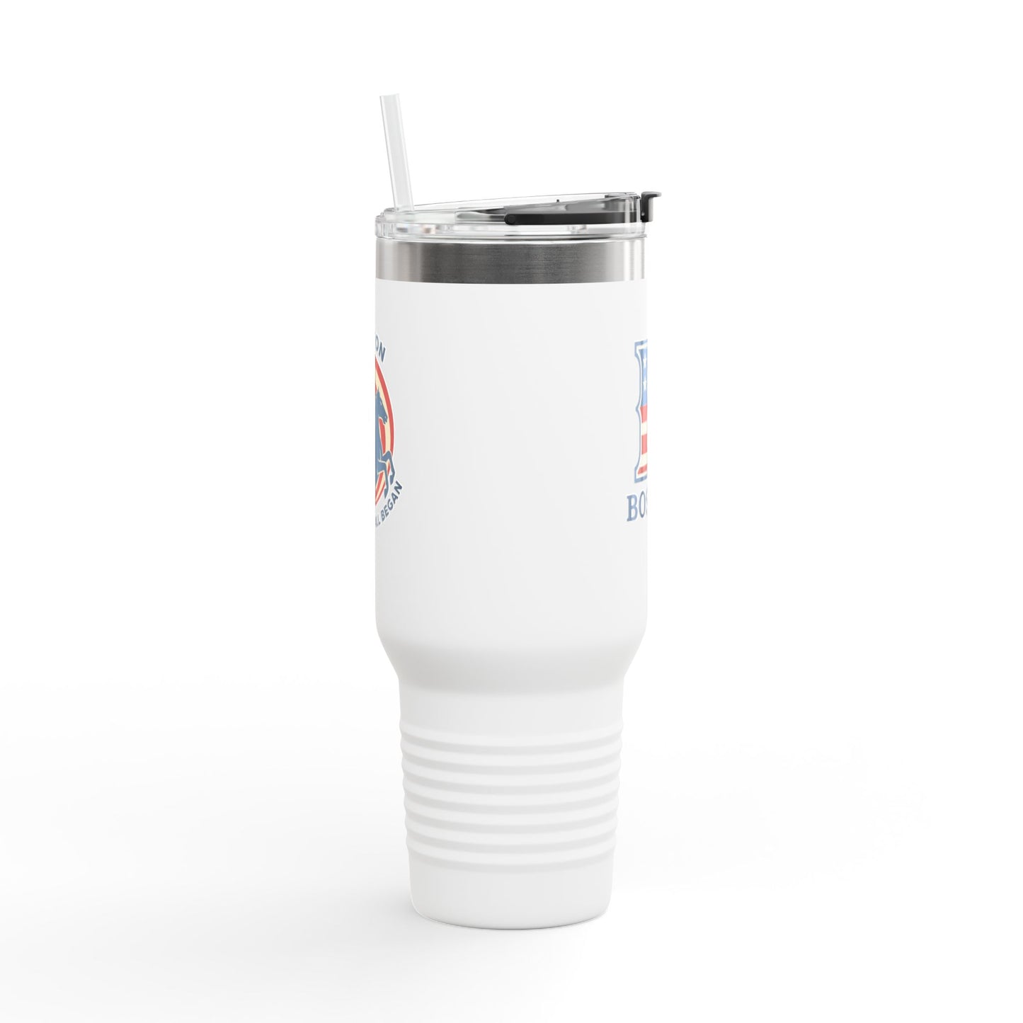 250th American Independence 40oz Insulated Travel Mug — Patriotic Jubilee Tumbler