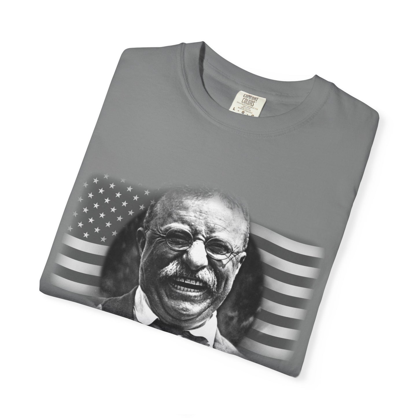 T-Shirt — "Daring Greatly" Inspirational Teddy Roosevelt Portrait Tee