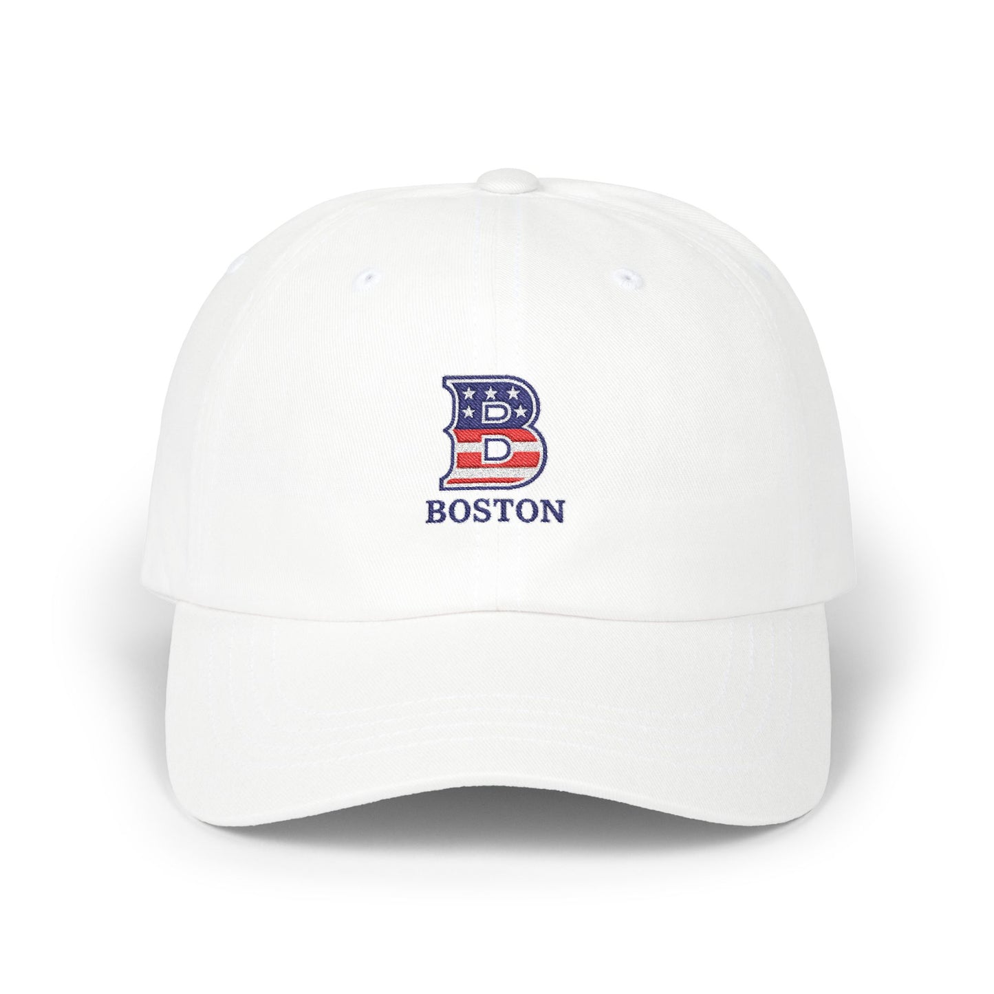 Boston B Town Patriotic Dad Cap