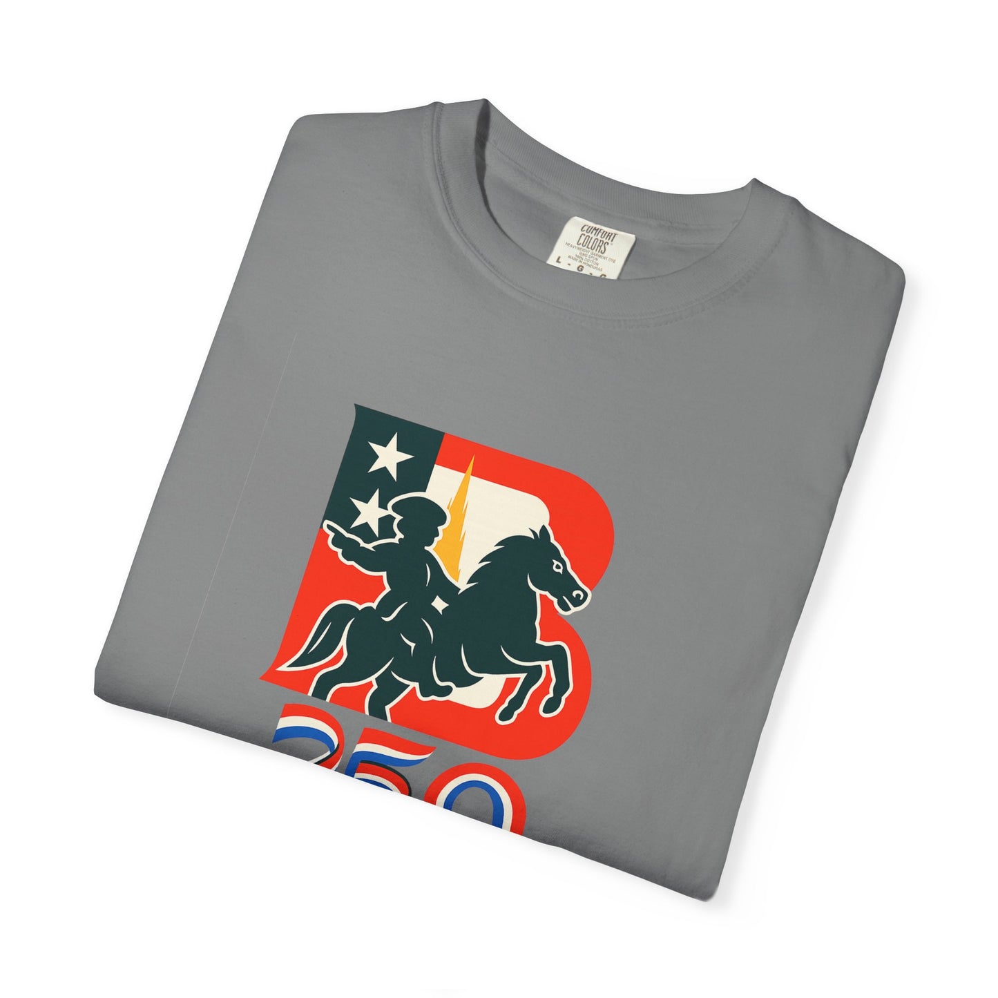Boston 250 years — Patriotic Rider Graphic Tee