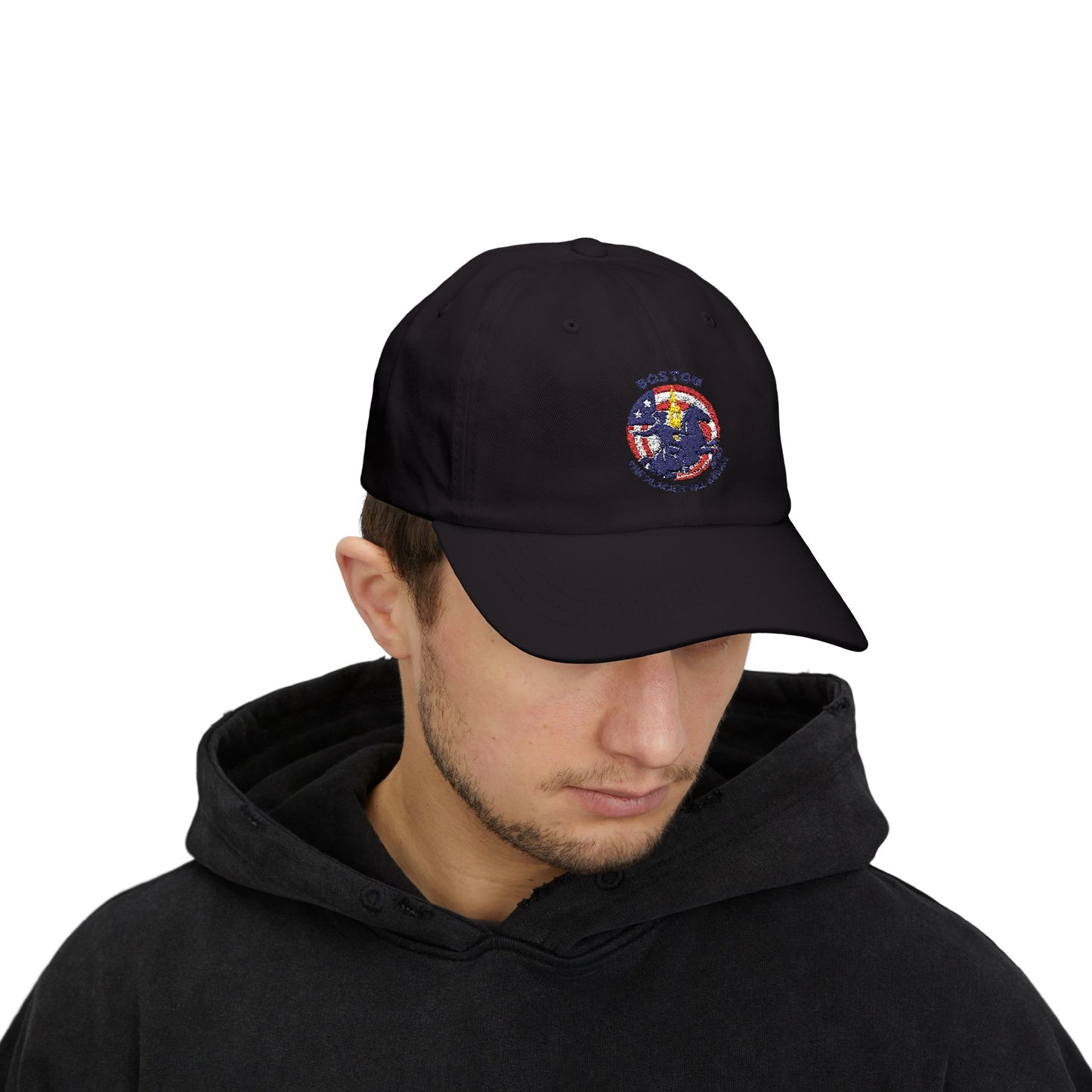 Boston Bean Town Patriotic Dad Cap