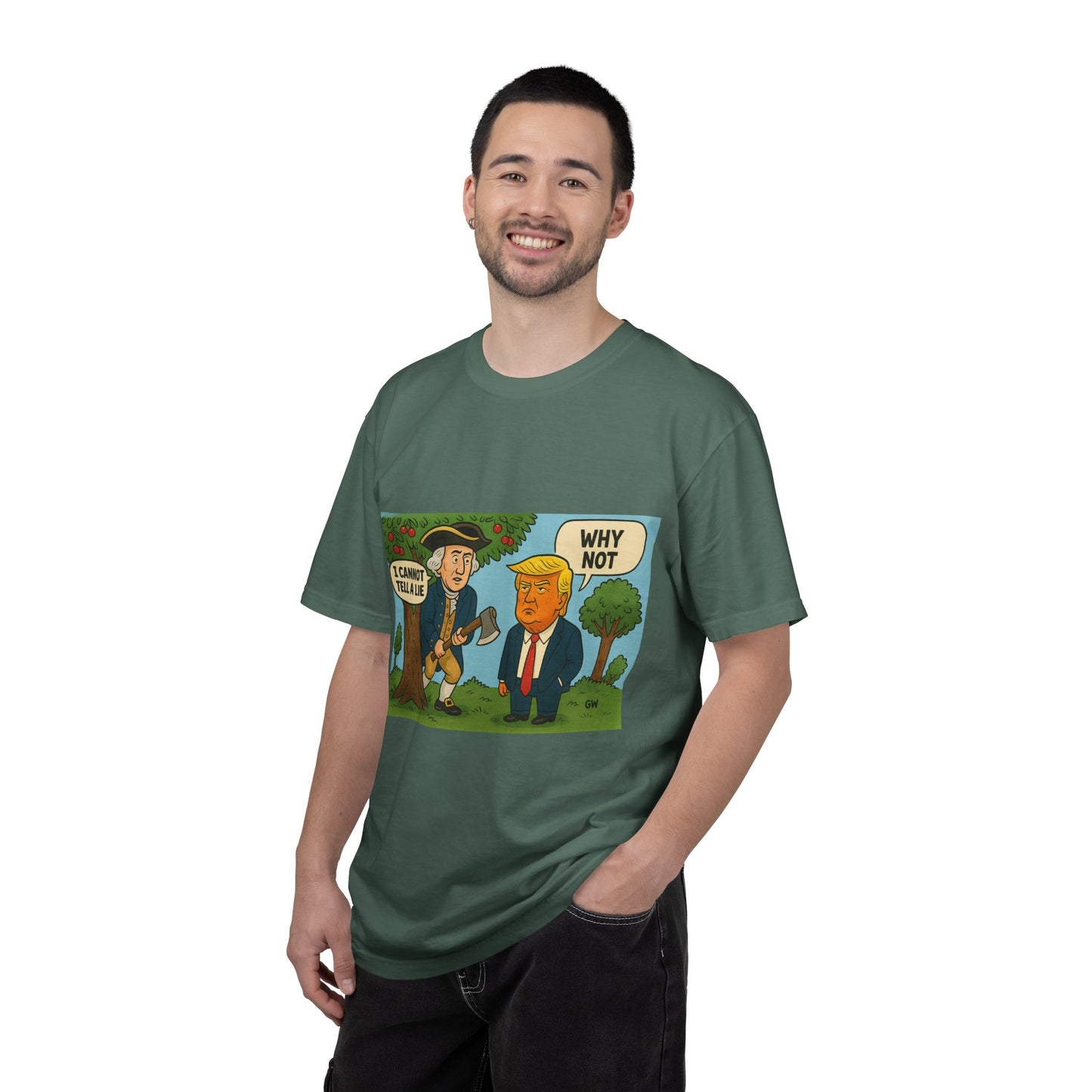 George Washington and Donald Trump tee