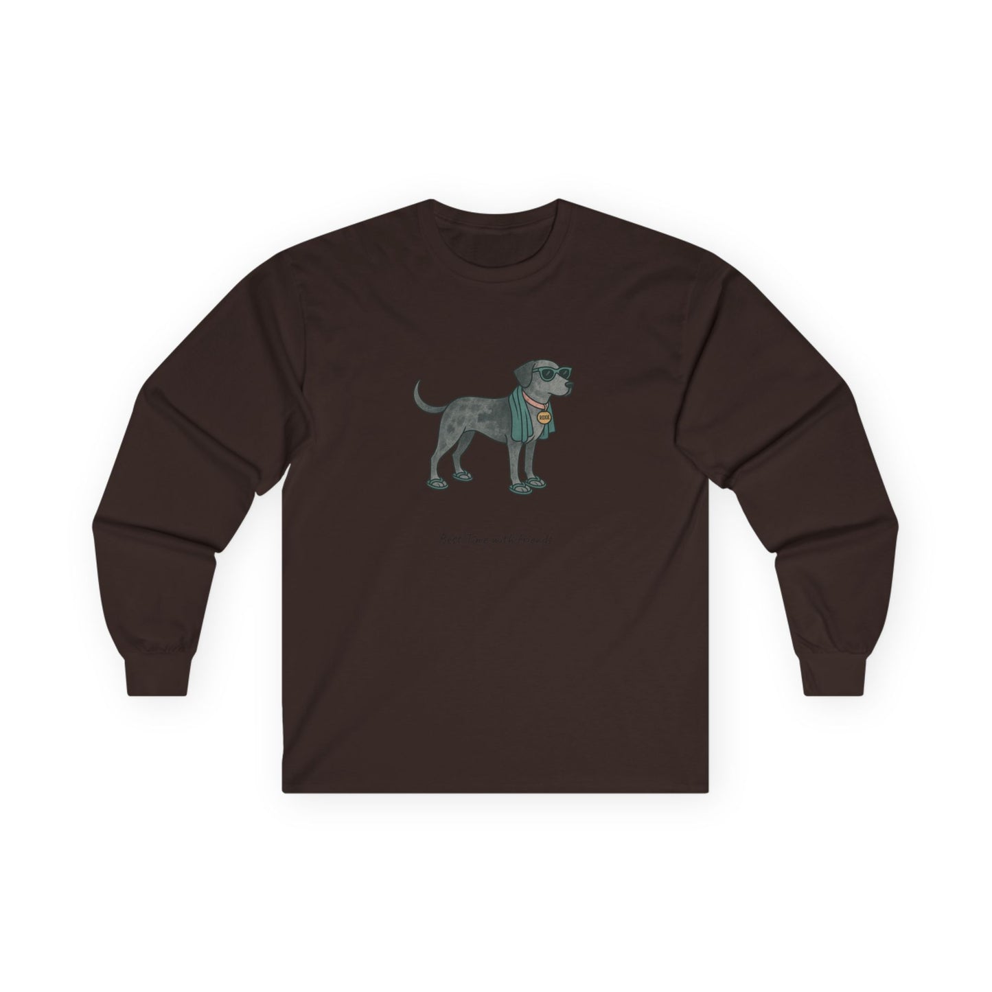 Dog Roxie Unisex Ultra Cotton Long Sleeve Tee