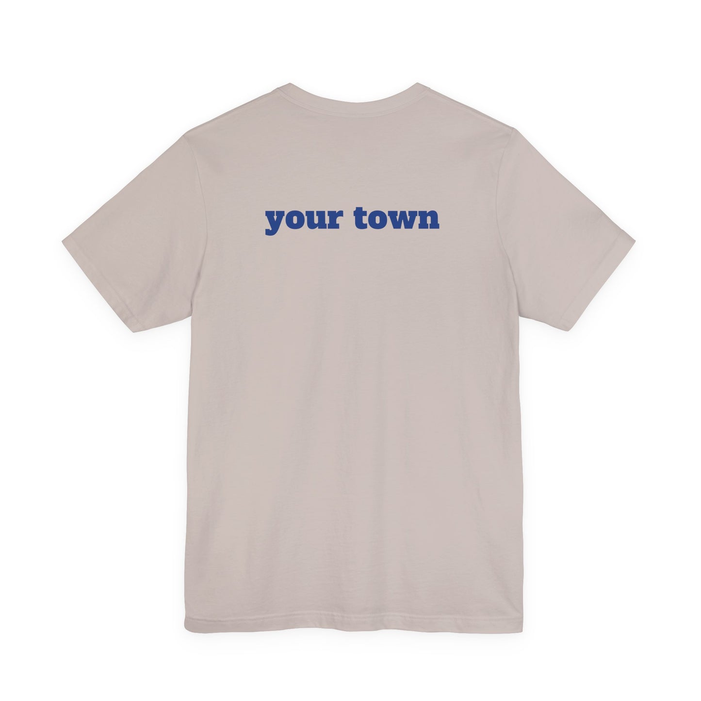 Personalized Mytown Unisex Tee - Custom Town T-Shirt for Travelers, Gifts, Casual Wear, Souvenirs, Family Reunions, Local Pride