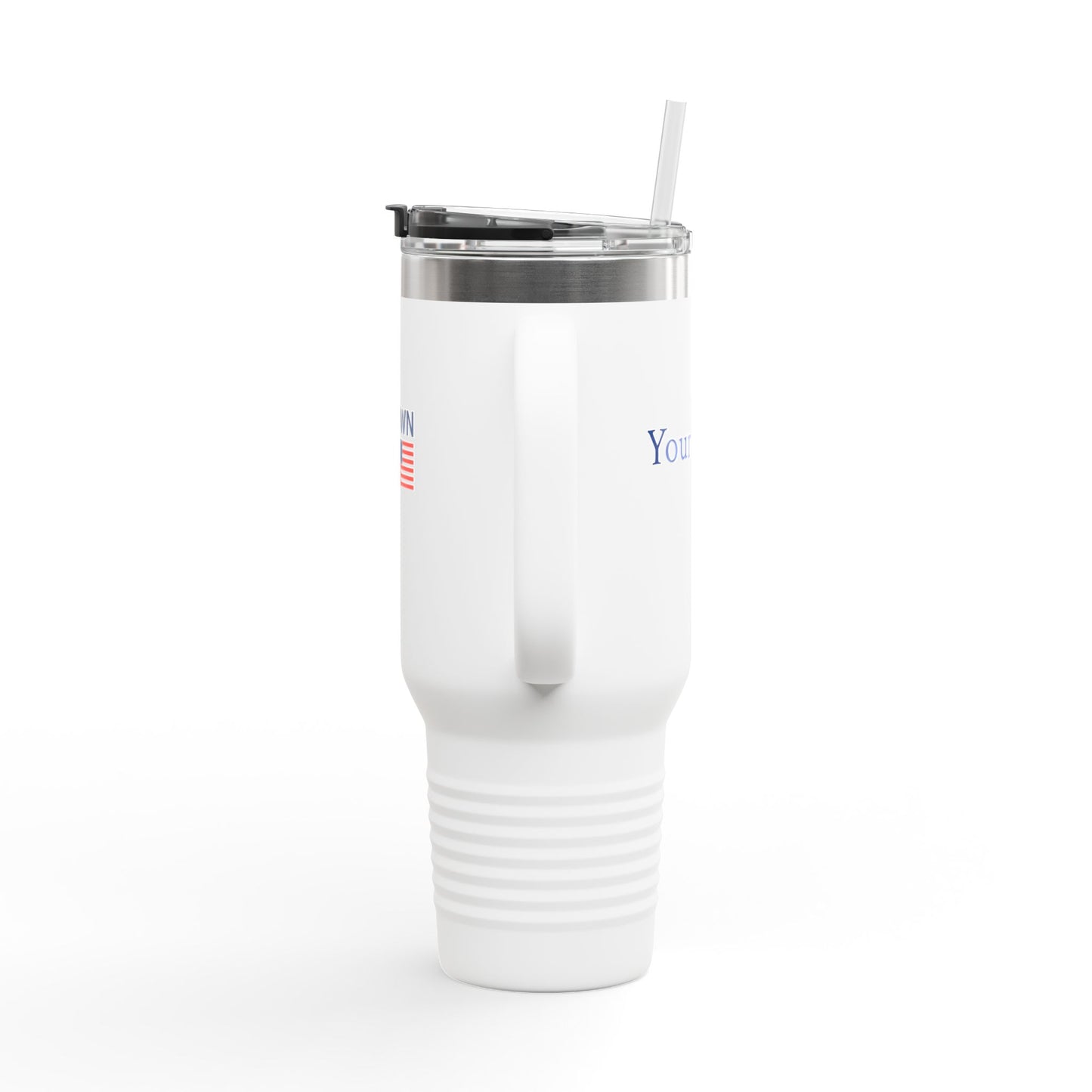 MY TOWN USA 250th CUSTOMIZE ADD YOUR TOWNAmerican Independence 40oz Insulated Travel Mug — Patriotic Jubilee Tumbler