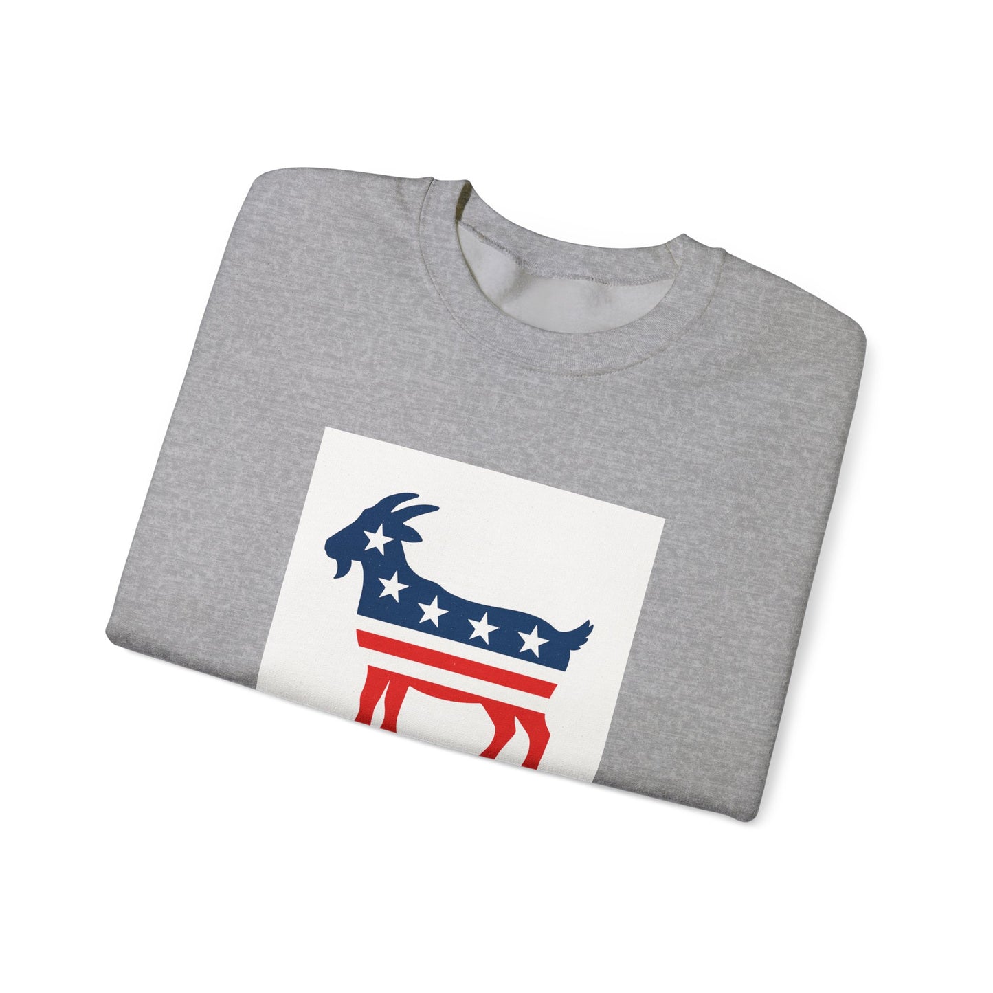 Patriotic Goat sweatshirt | American Flag Stars Stripes Crewneck
