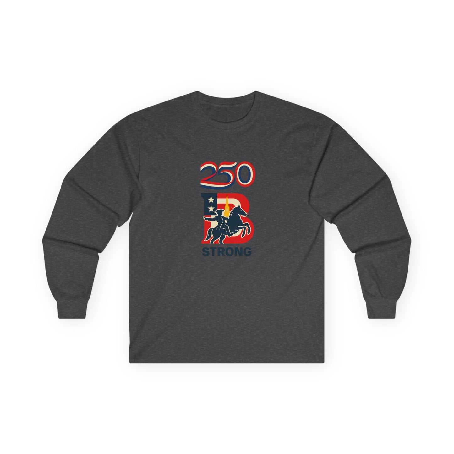 Boston Patriotic Long Sleeve Tee