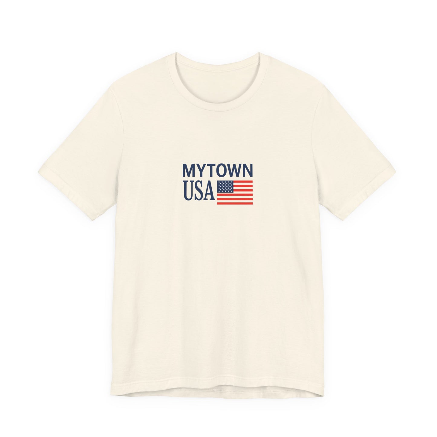 Personalized Mytown Unisex Tee - Custom Town T-Shirt for Travelers, Gifts, Casual Wear, Souvenirs, Family Reunions, Local Pride