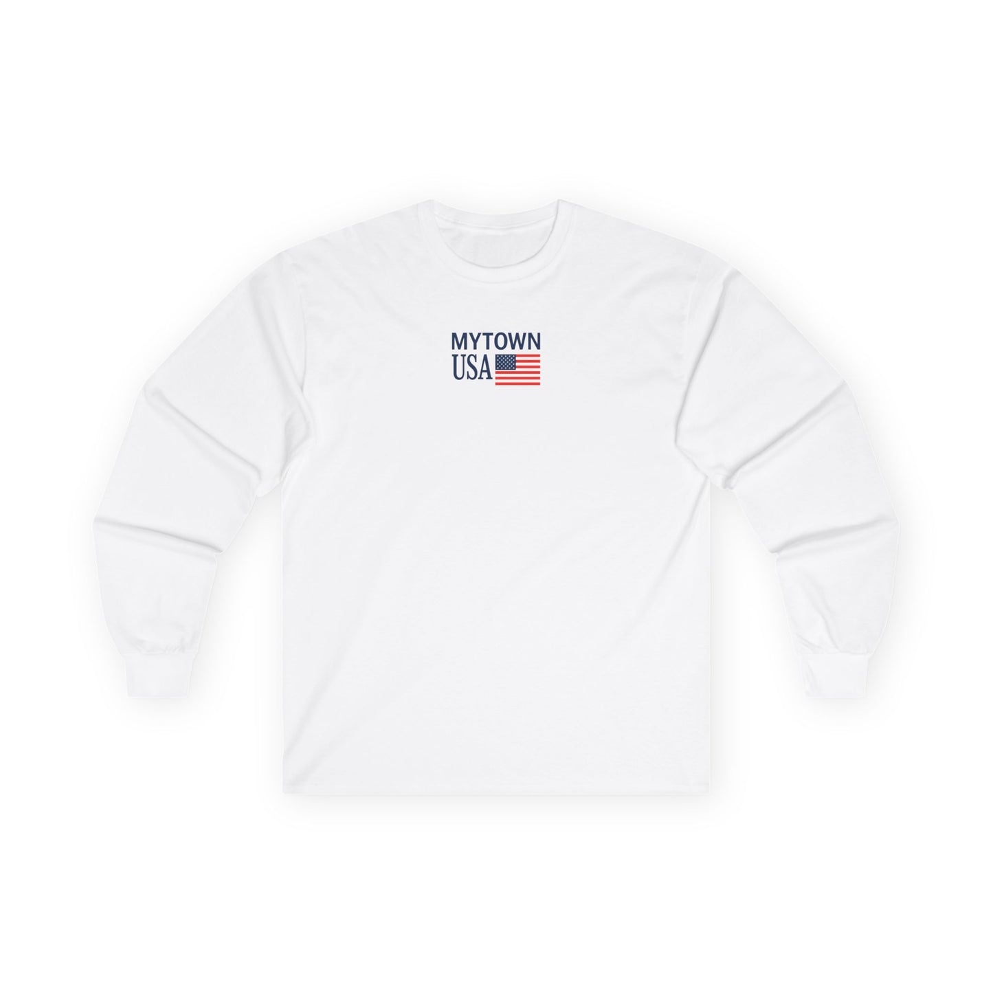 MYTOWN USA center logo Unisex Ultra Cotton Long Sleeve Tee