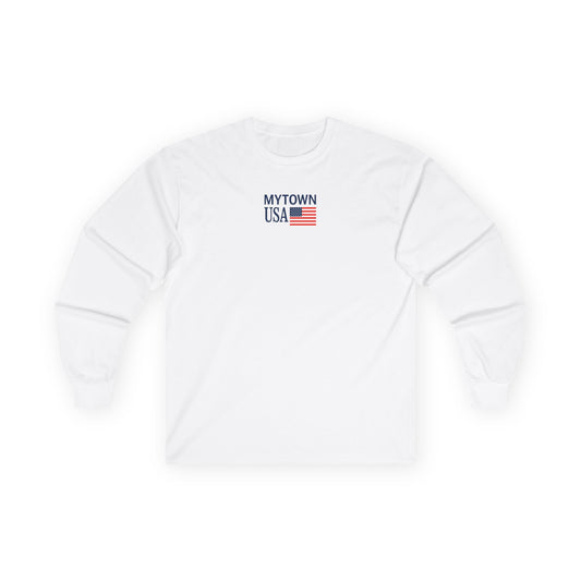 MYTOWN USA center logo Unisex Ultra Cotton Long Sleeve Tee