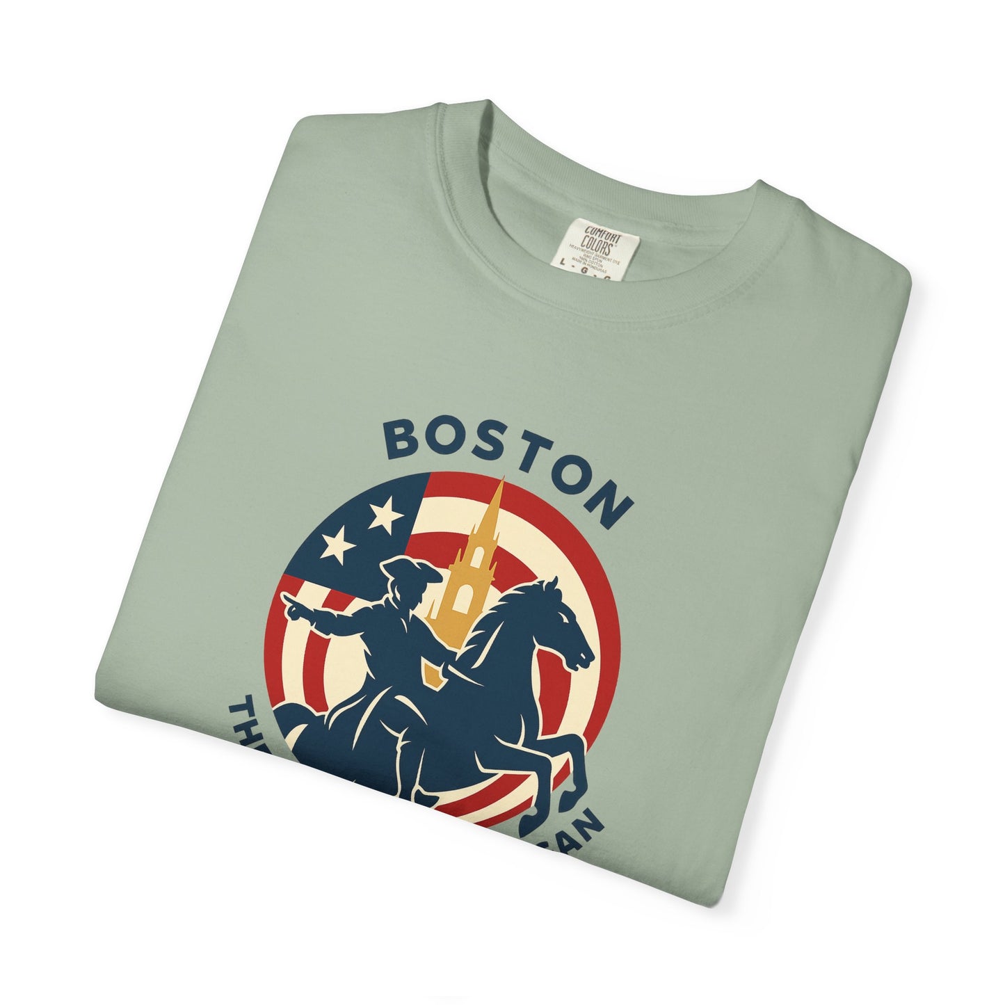 Boston Patriotic T-Shirt — Stylish USA City Tee