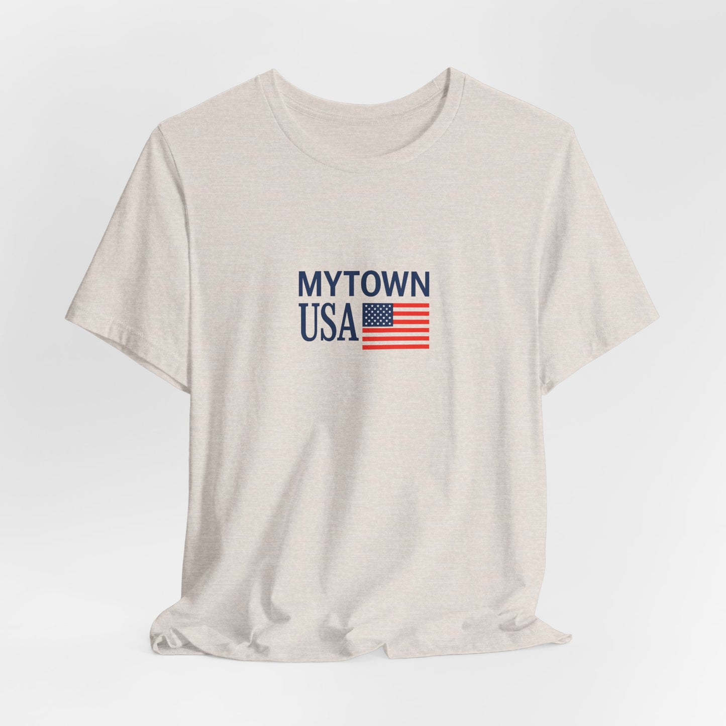 Personalized Mytown Unisex Tee - Custom Town T-Shirt for Travelers, Gifts, Casual Wear, Souvenirs, Family Reunions, Local Pride