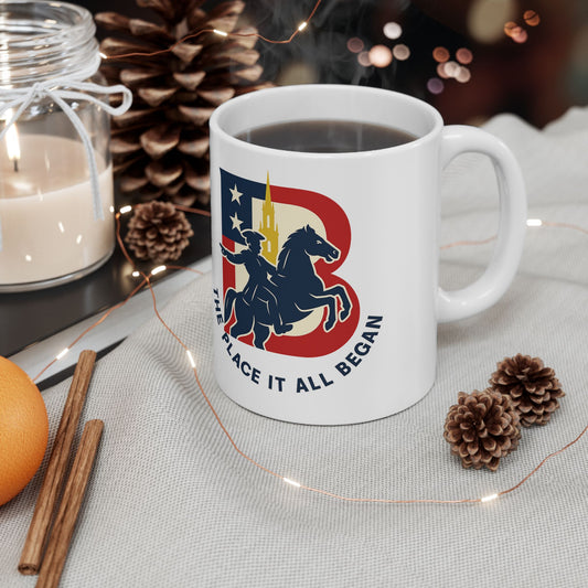 Patriotic Ceramic Mug — Limited Edition Collectible (11oz & 15oz)