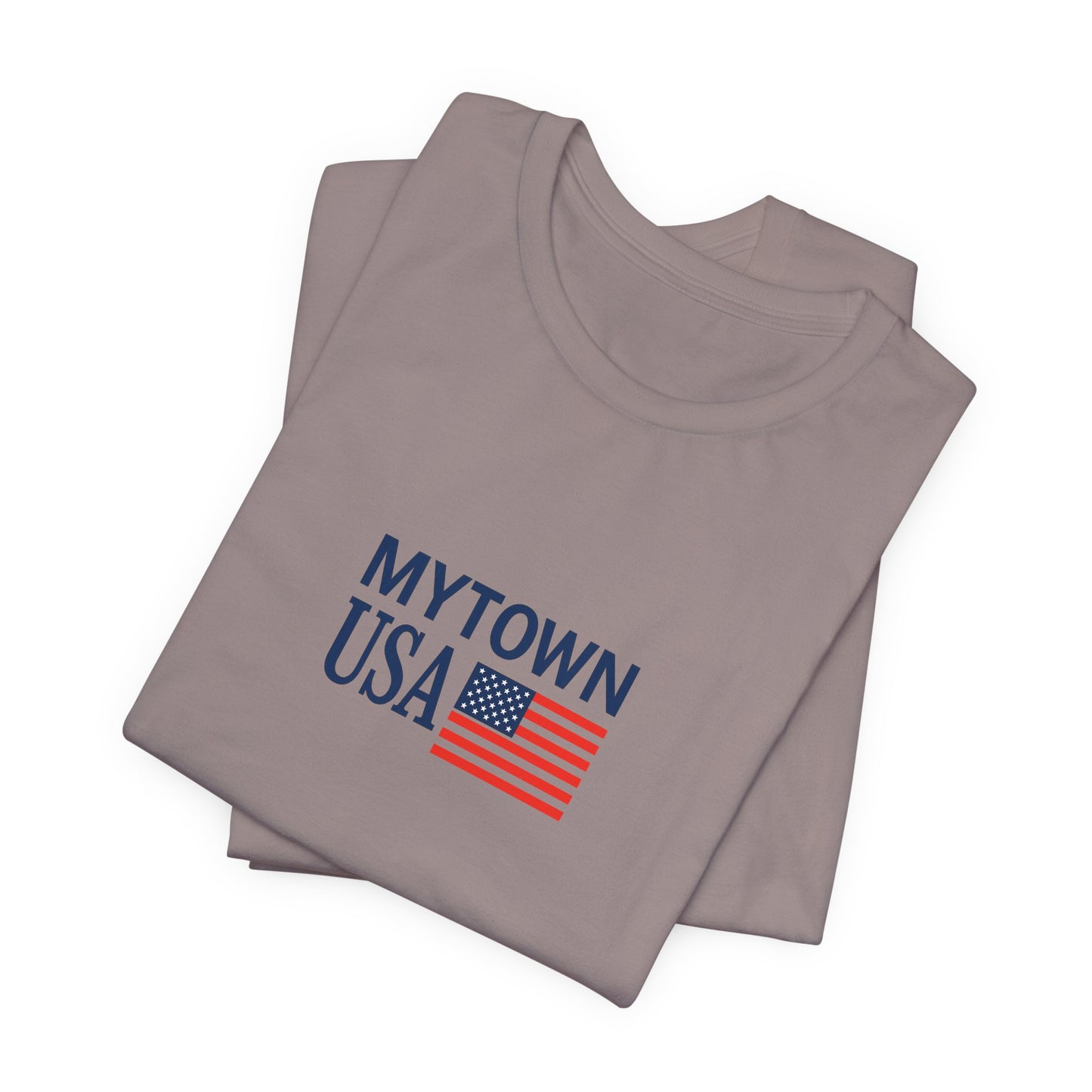 Personalized Mytown Unisex Tee - Custom Town T-Shirt for Travelers, Gifts, Casual Wear, Souvenirs, Family Reunions, Local Pride