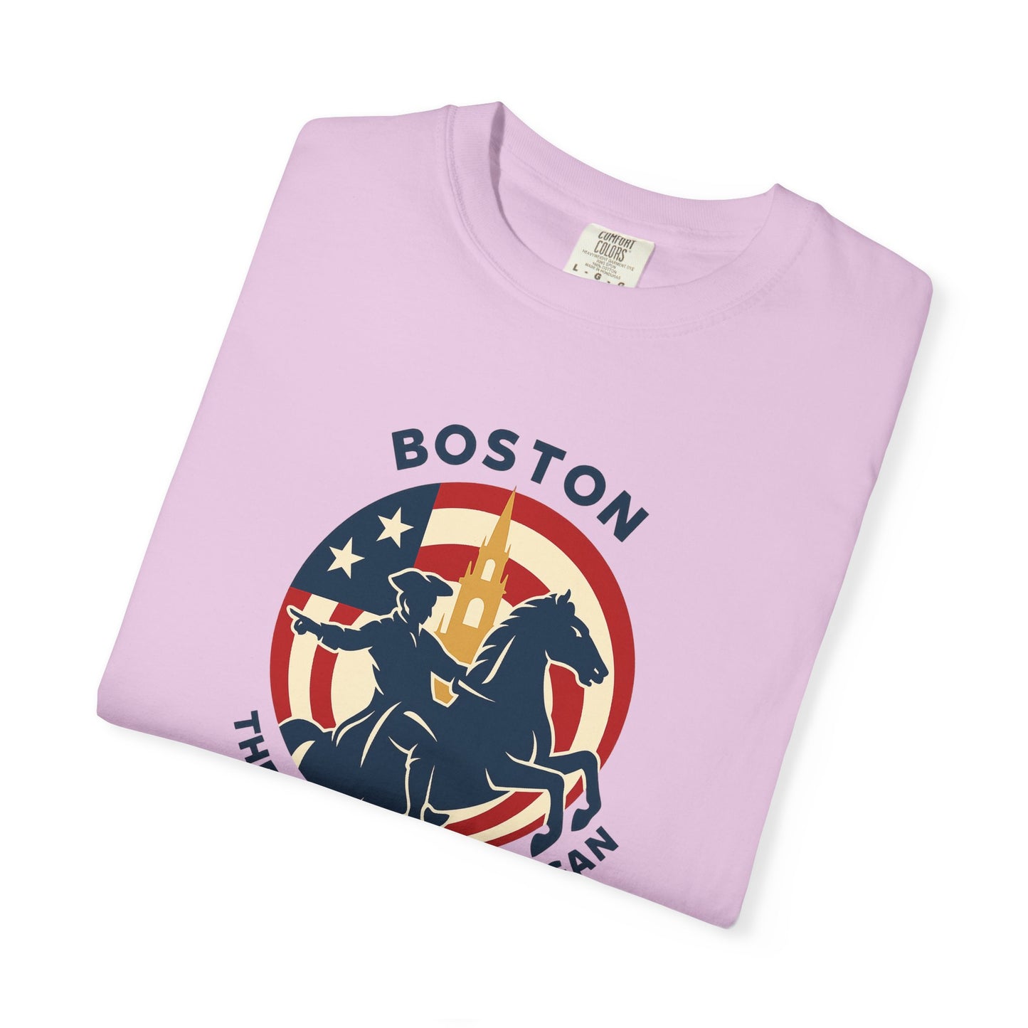 Boston Patriotic T-Shirt — Stylish USA City Tee