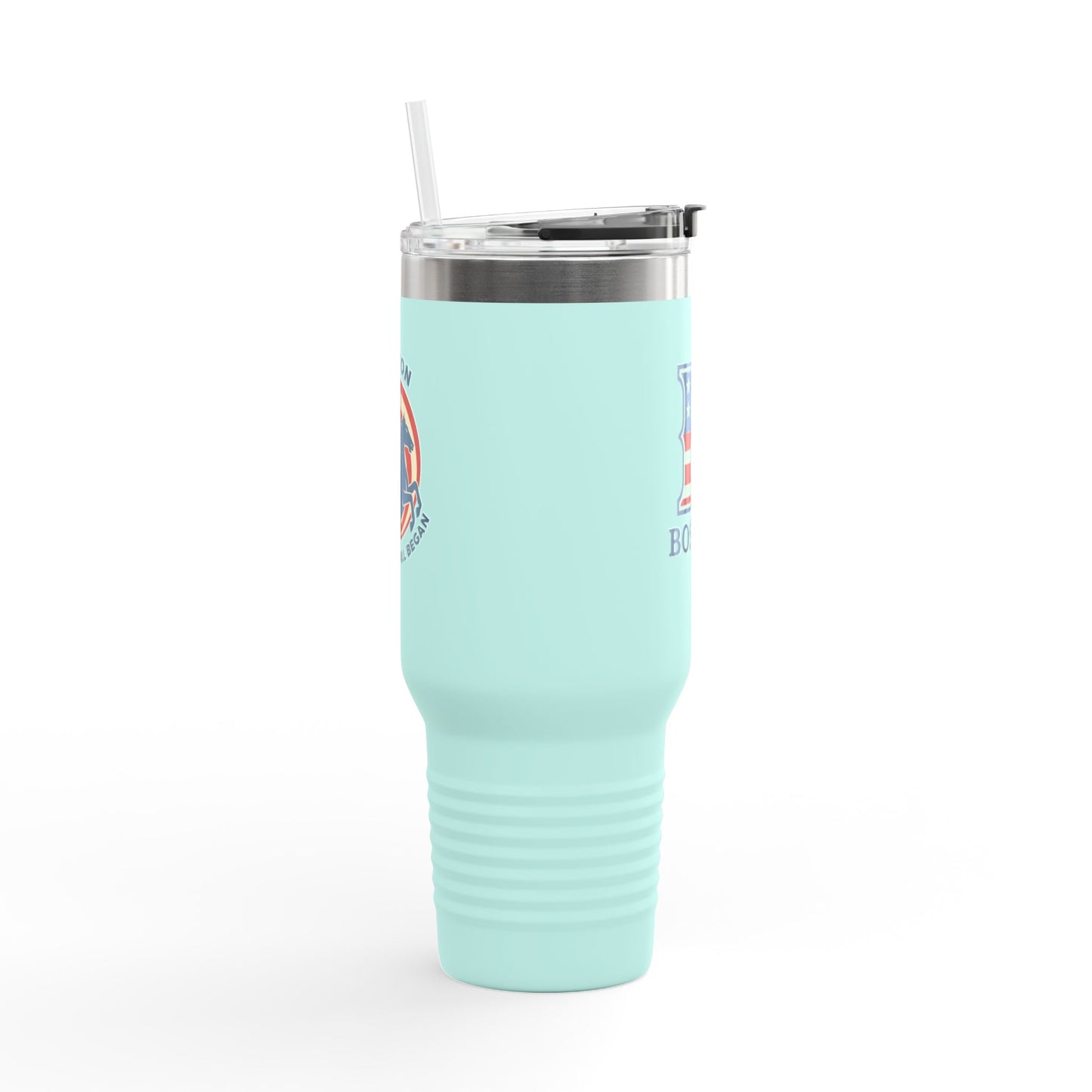 250th American Independence 40oz Insulated Travel Mug — Patriotic Jubilee Tumbler