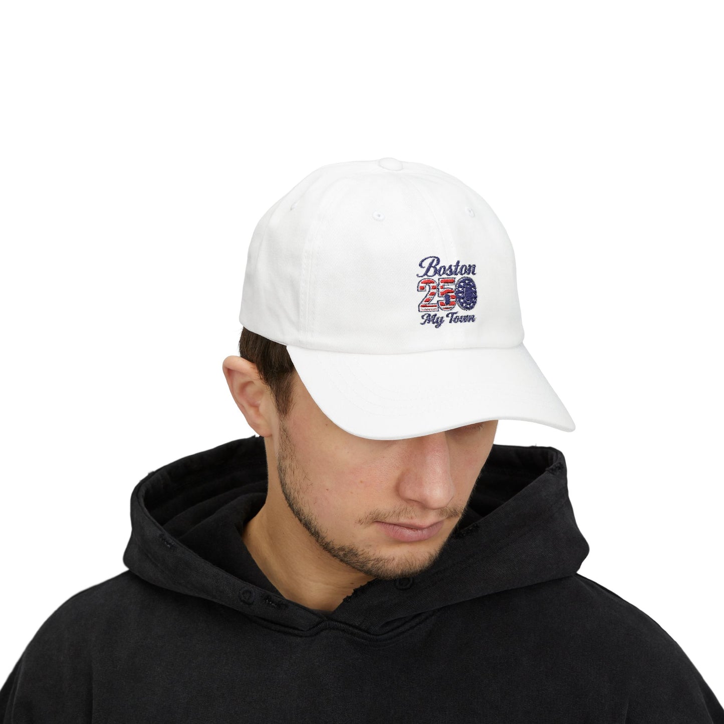 Boston 250 Mytown Patriotic Classic Dad Cap