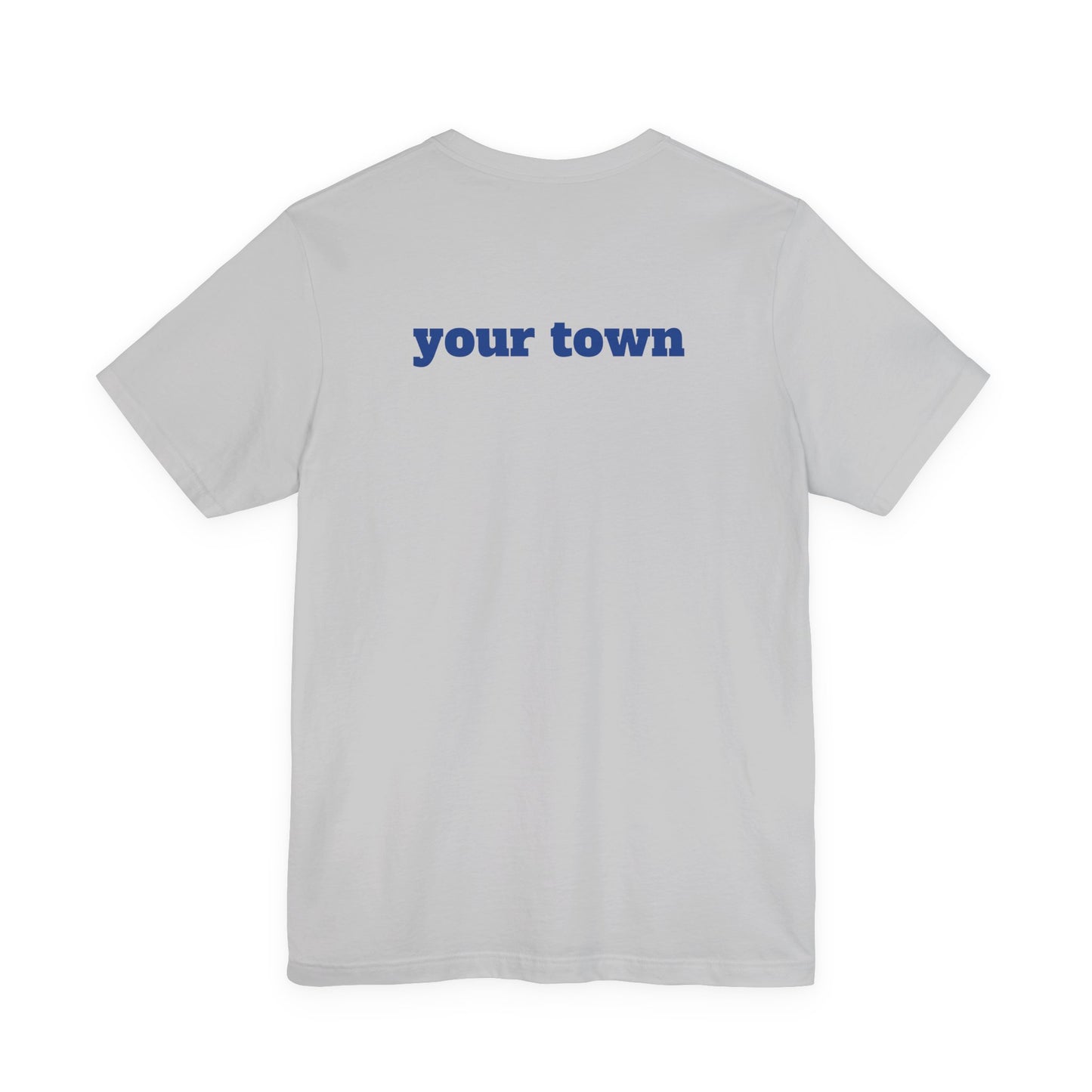 Personalized Mytown Unisex Tee - Custom Town T-Shirt for Travelers, Gifts, Casual Wear, Souvenirs, Family Reunions, Local Pride